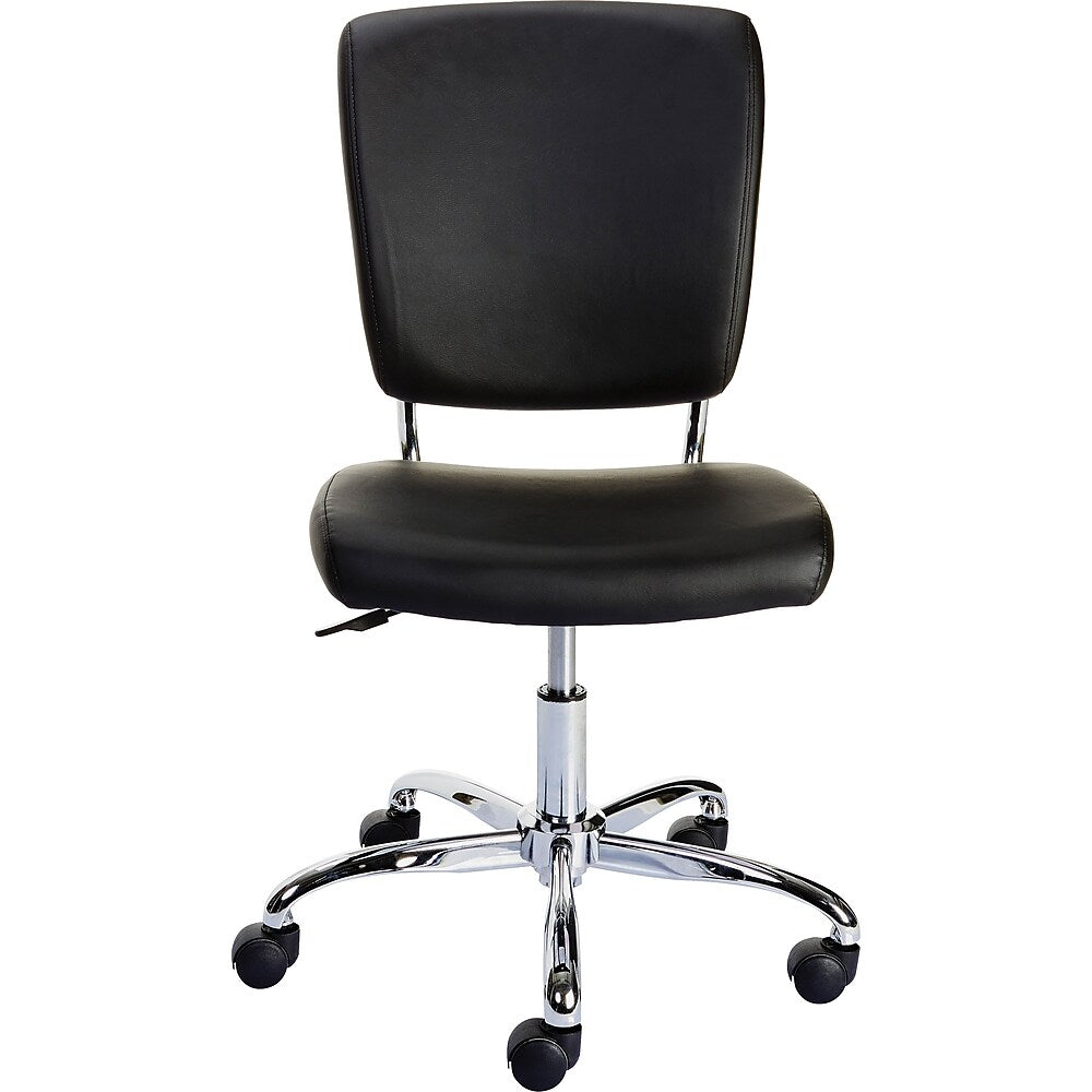 Nadler Luxura Armless Office Chair Black