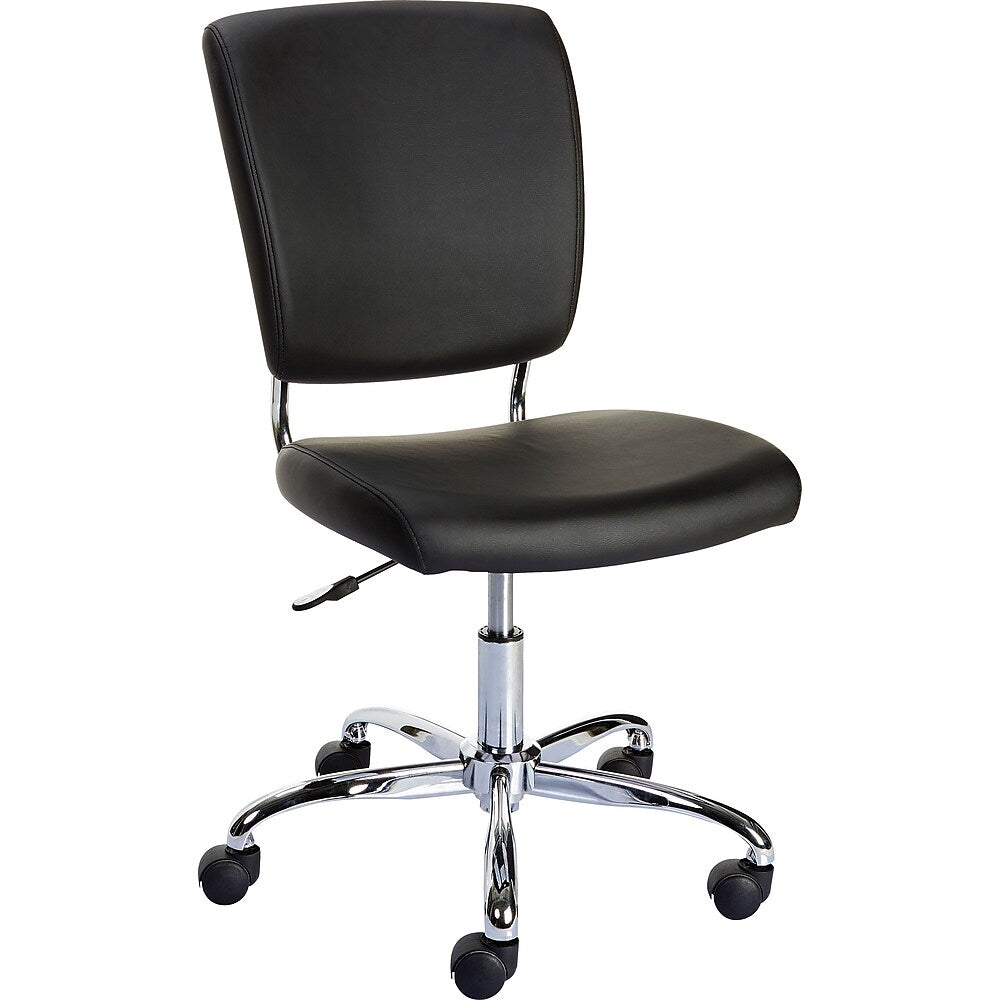Nadler Luxura Armless Office Chair Black