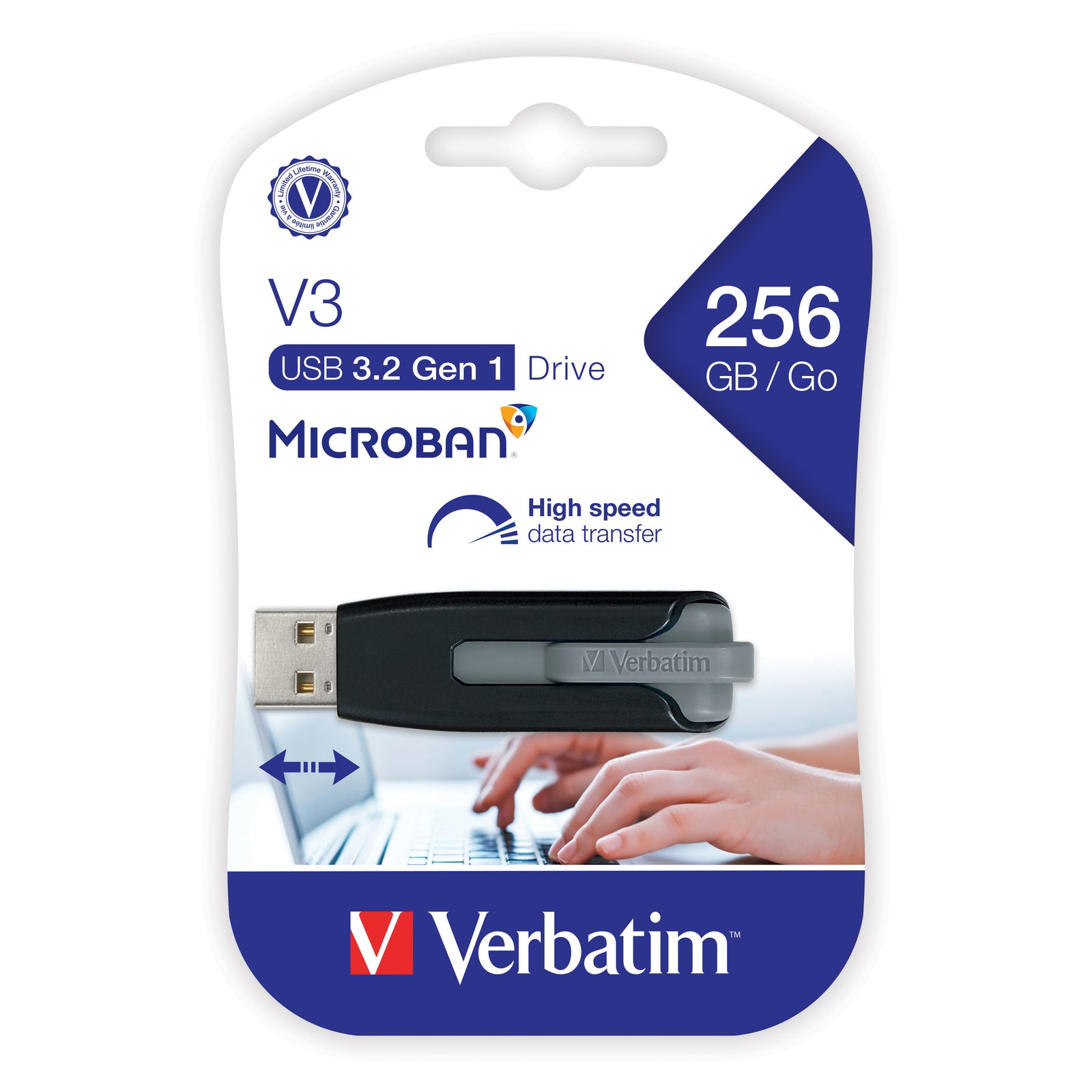Verbatim Store 'n' Go V3 256GB USB Flash Drive
