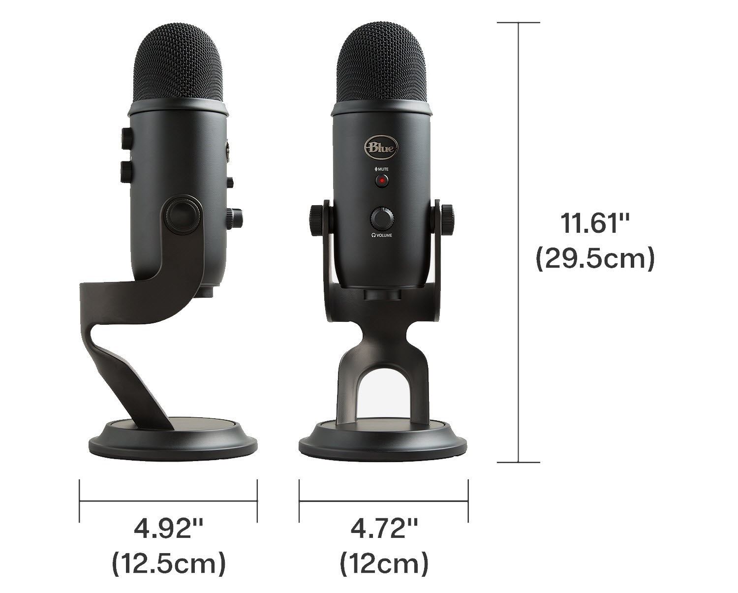 Blue Yeti USB Microphone Blackout Edition