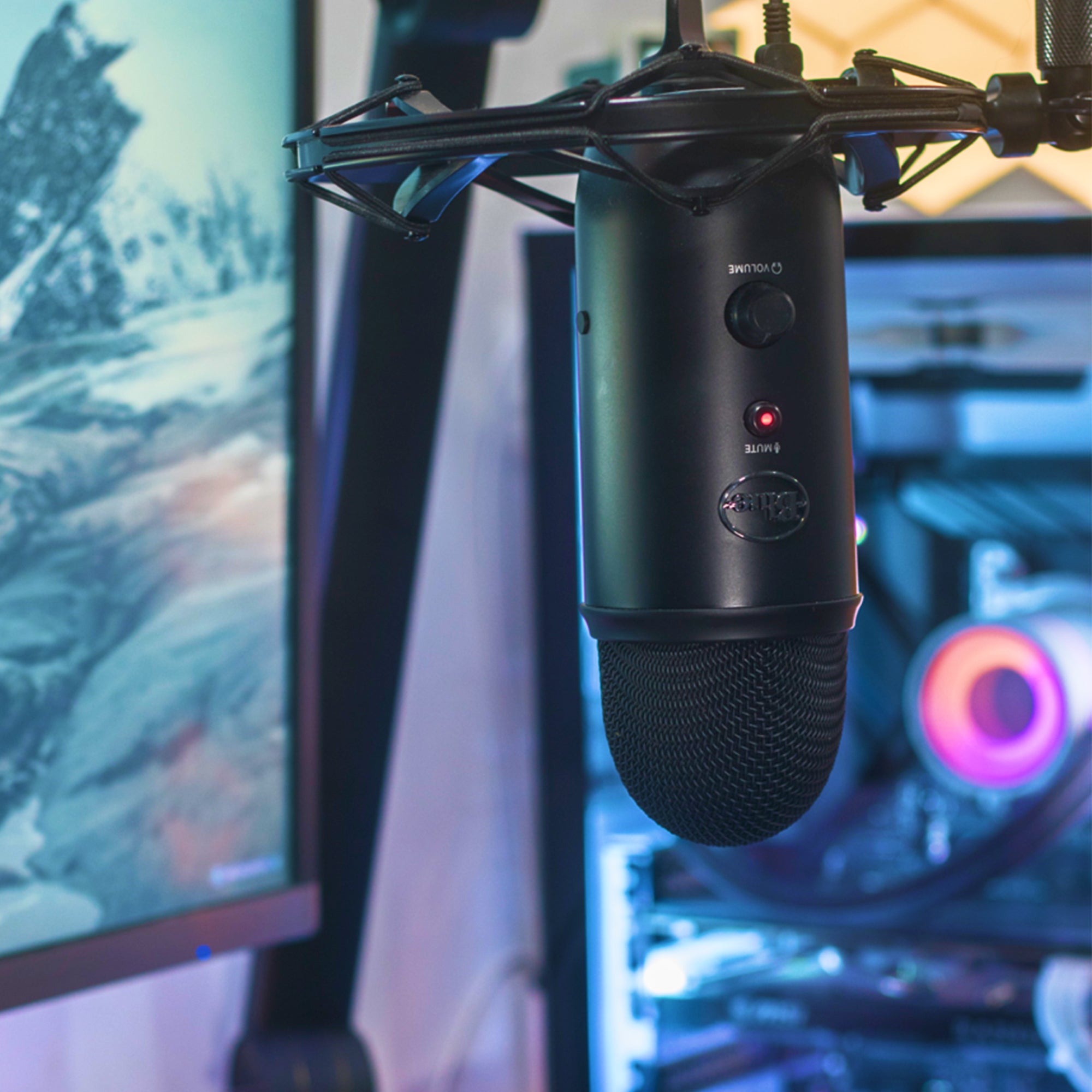 Blue Yeti USB Microphone Blackout Edition