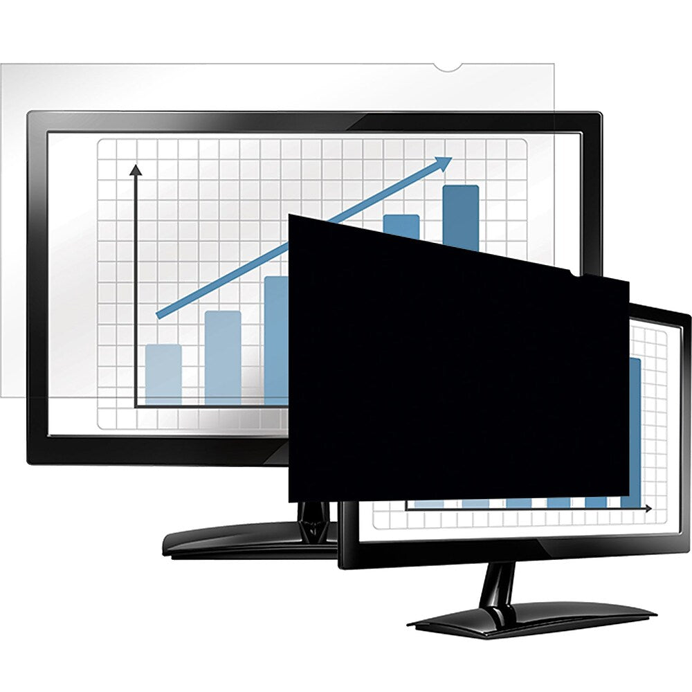 Fellowes PrivaScreen CRC48070 21.5" Blackout Privacy Filters Wide