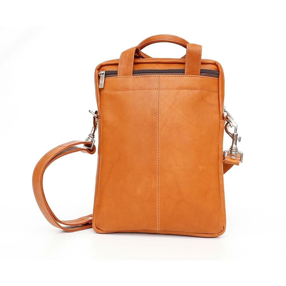 Ashlin Genuine Leather Medium Brown Laptop Bag