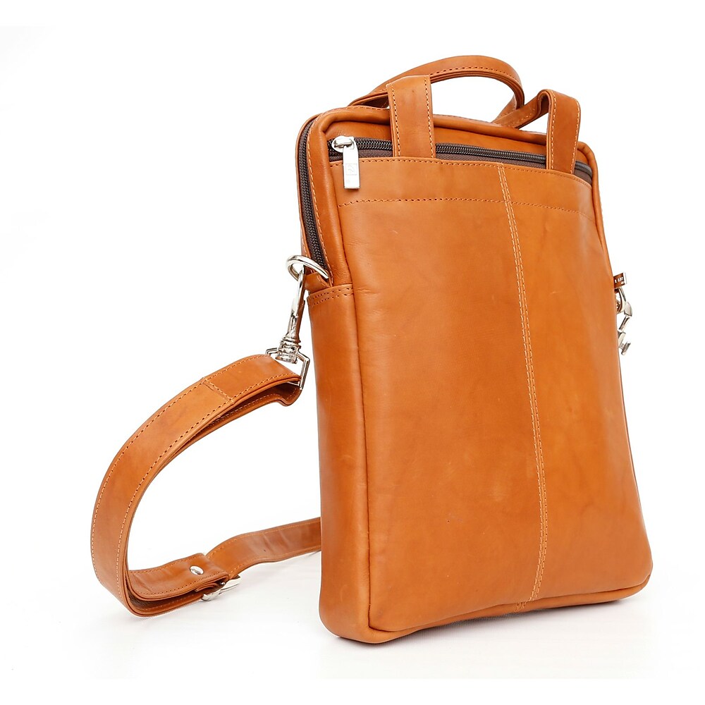 Ashlin Genuine Leather Medium Brown Laptop Bag