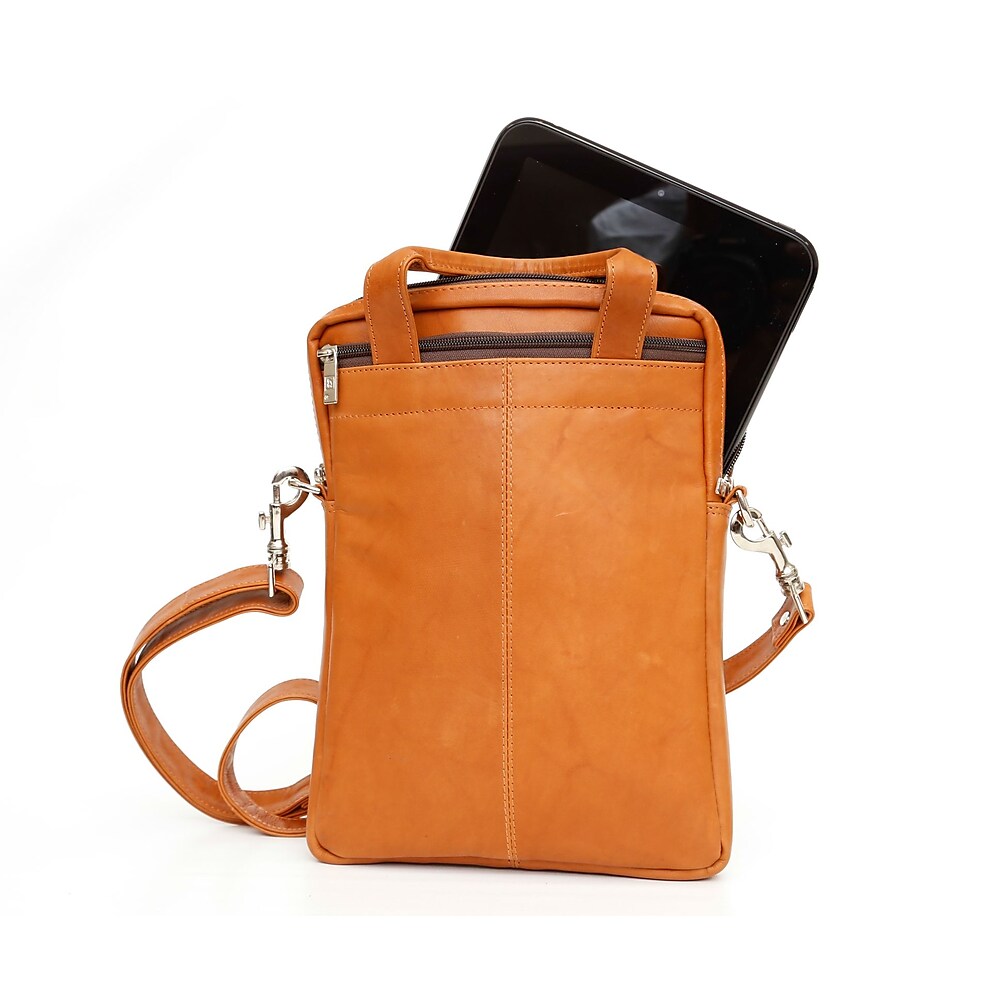 Ashlin Genuine Leather Medium Brown Laptop Bag