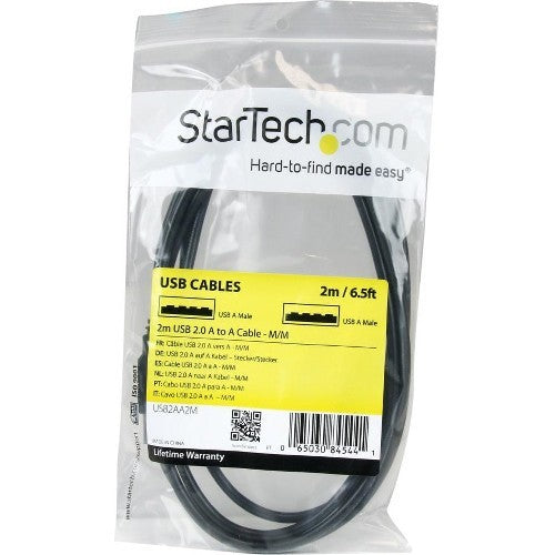 StarTech USB A to USB A Cable - 6.5ft