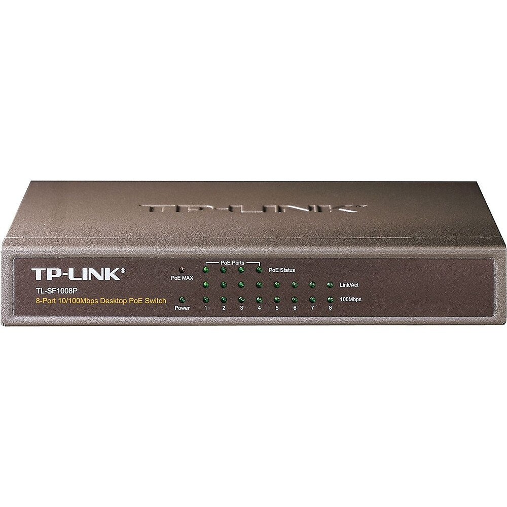 TP-Link TL-SF1008P 8-Port Desktop Switch