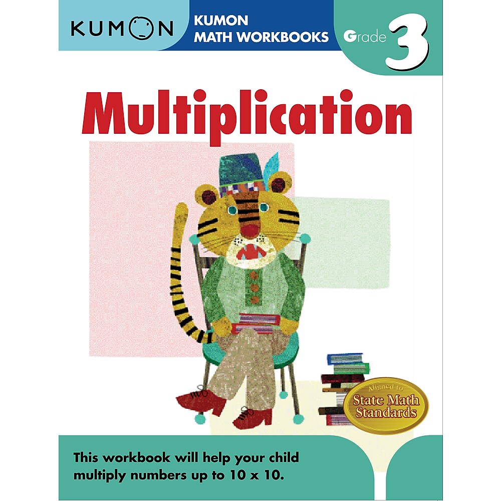 Kumon Grade 3 Multiplication Workbook
