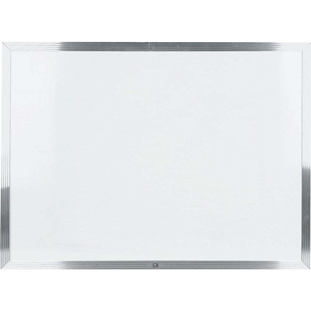 Dry Erase Board with Non Magnetic Aluminum Frame 24" x 36"
