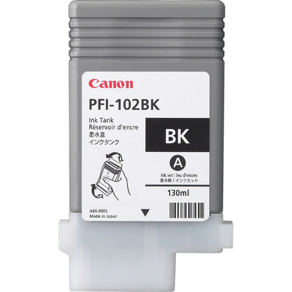Canon PFI-102BK Dye Ink Tank Black