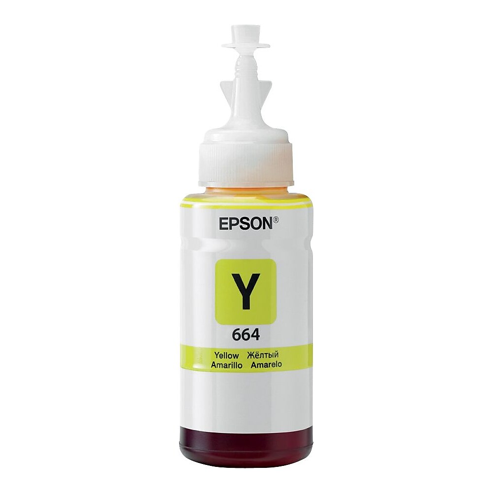 Epson T664 Ink Bottle Standard Capacity Yellow