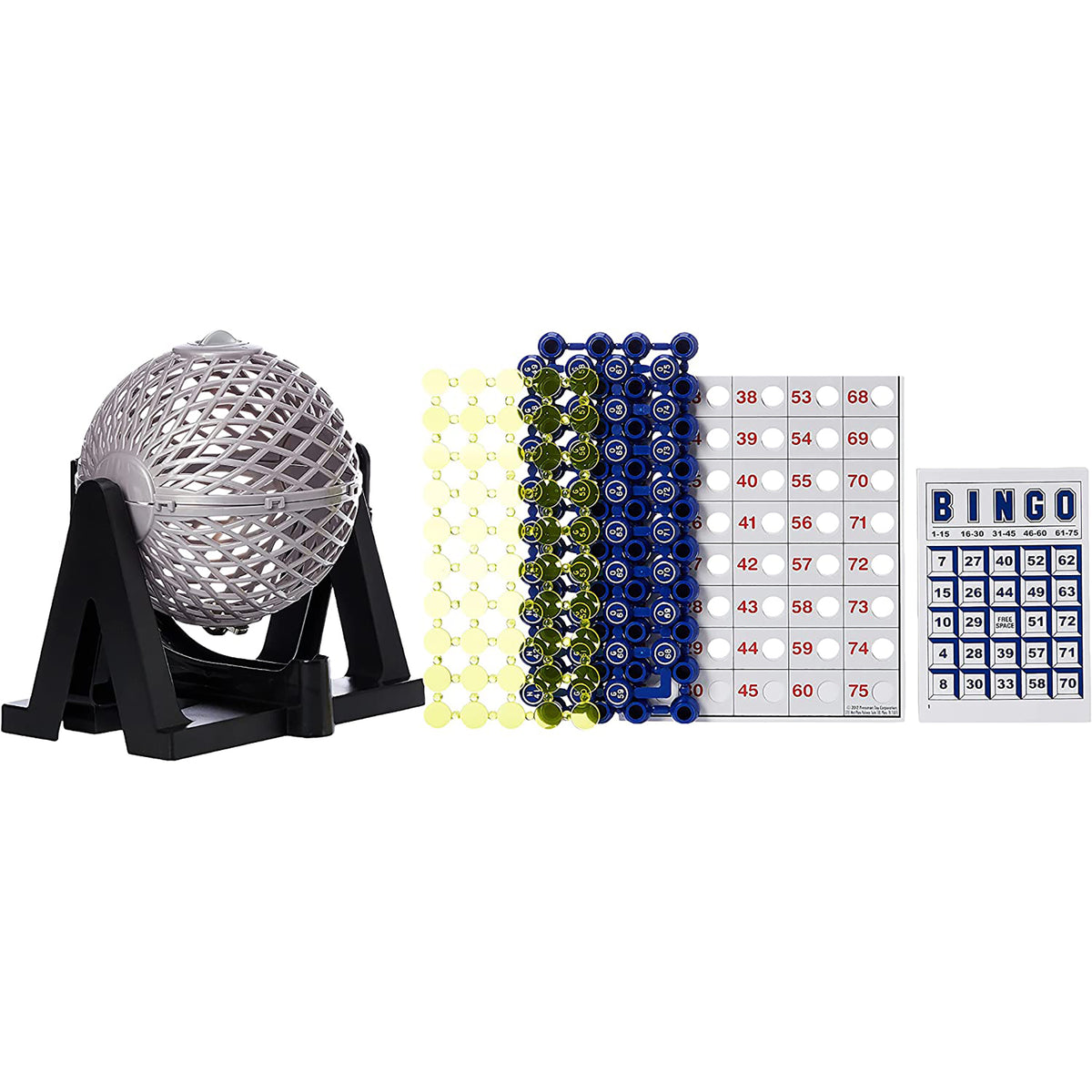 Pressman Deluxe Cage Bingo Game