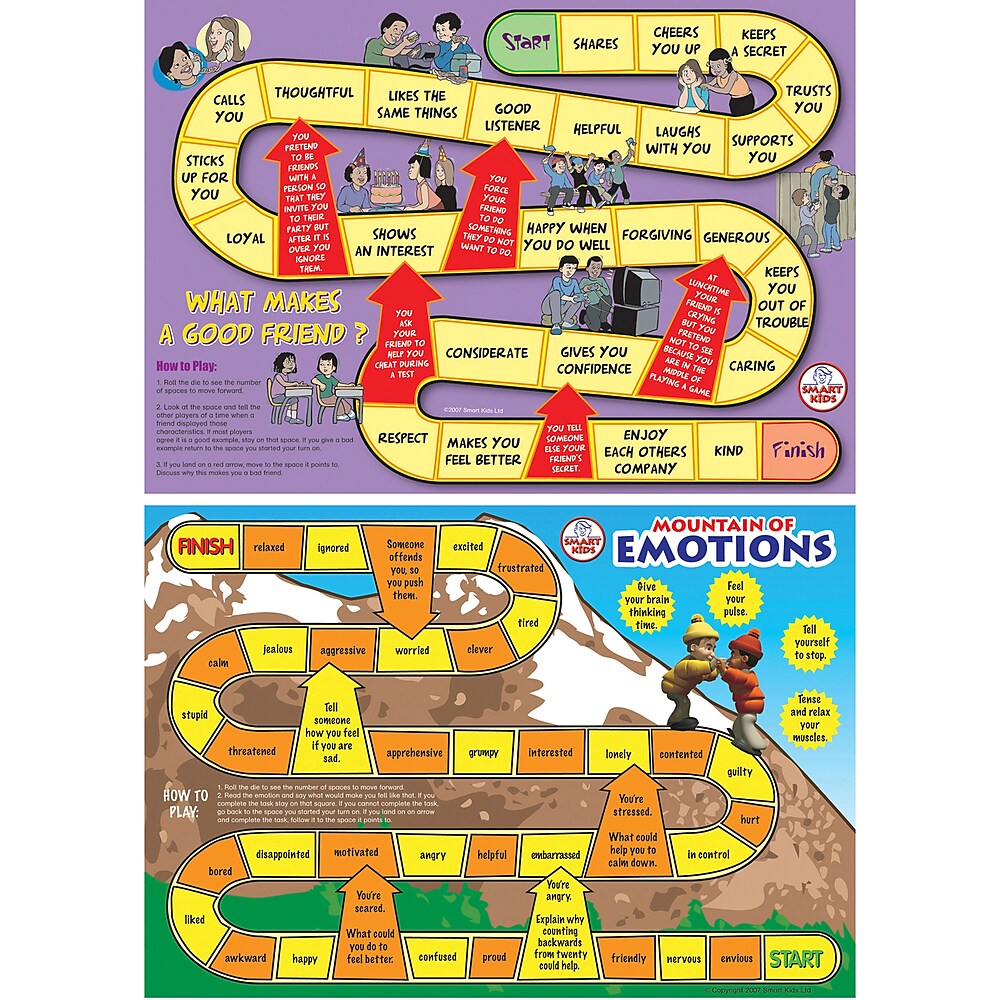 Didax Social Skills Board Games Grade 1 to 5