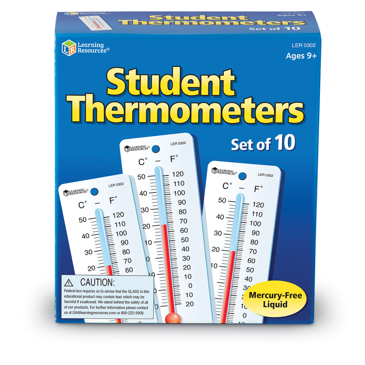 Learning Resources Student Thermometers 20 Pack
