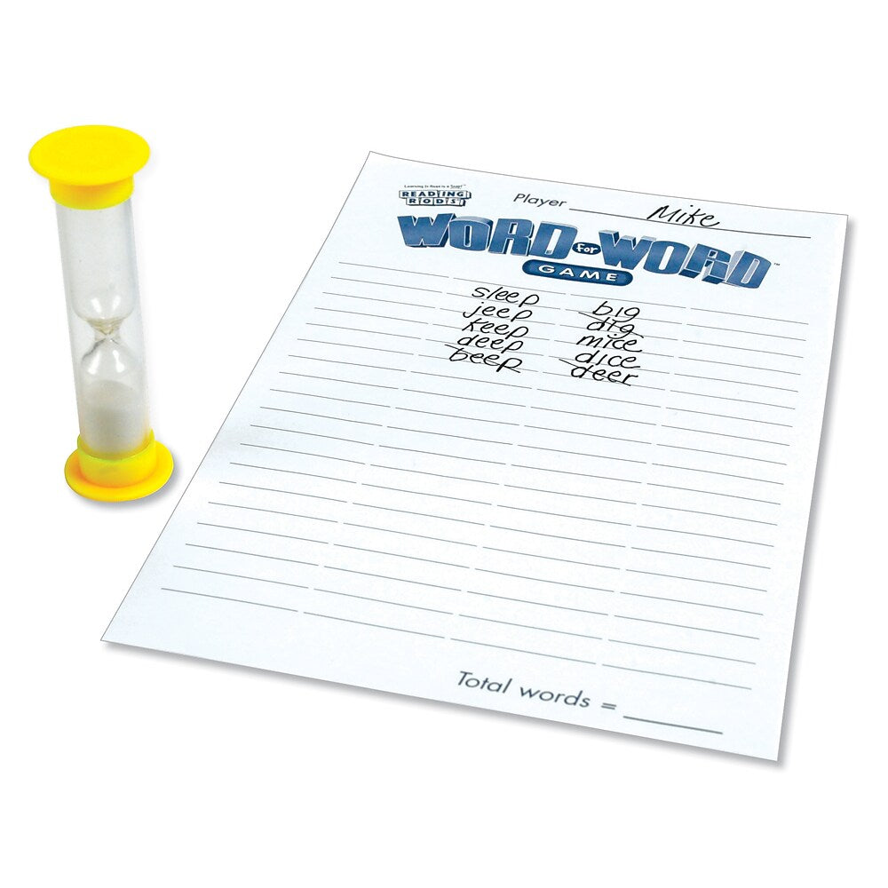 Learning Resources Reading Rods Word For Word Phonics Game