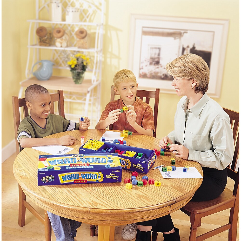 Learning Resources Reading Rods Word For Word Phonics Game