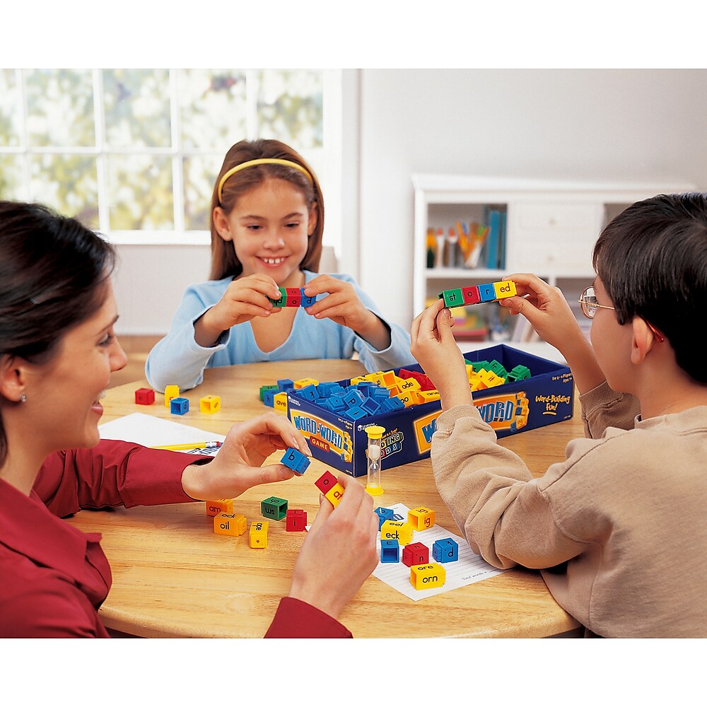 Learning Resources Reading Rods Word For Word Phonics Game