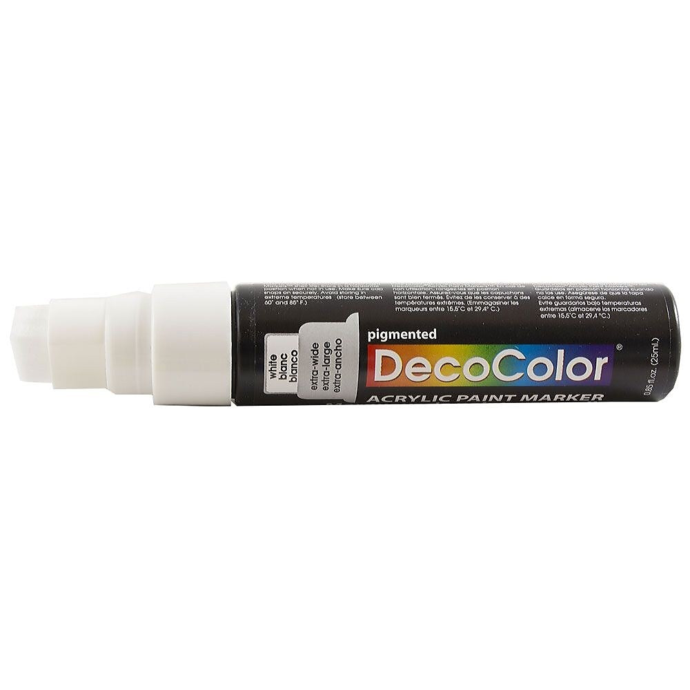 JAM Paper Marvy Uchida Acrylic Paint Marker Jumbo Point White