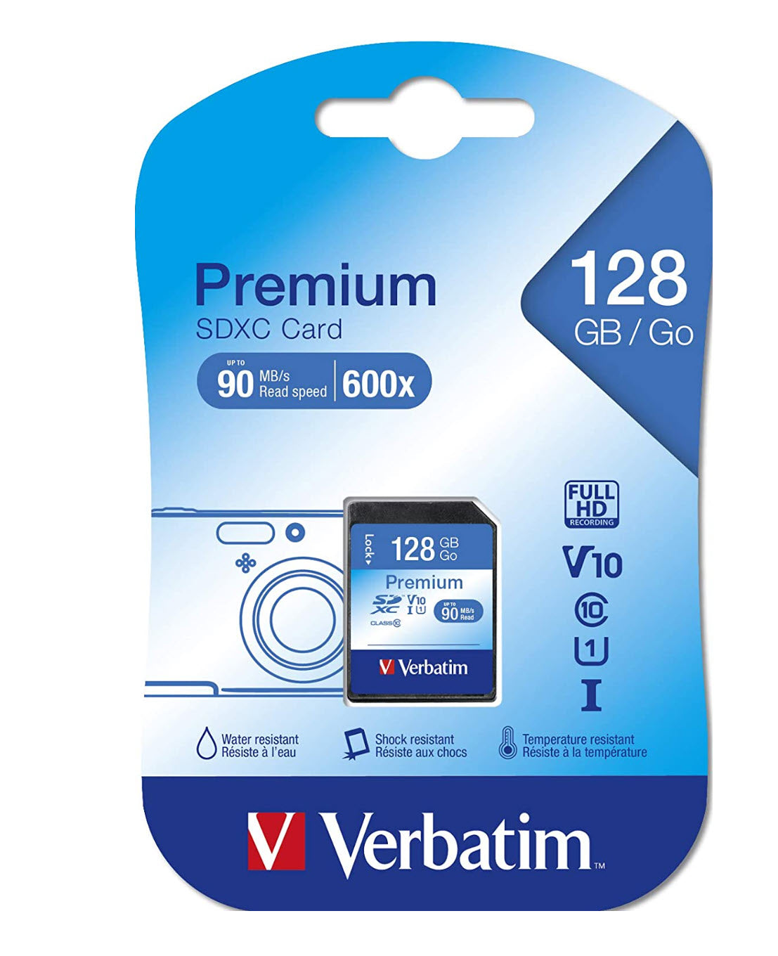 Verbatim Premium SDXC 128GB SD Card