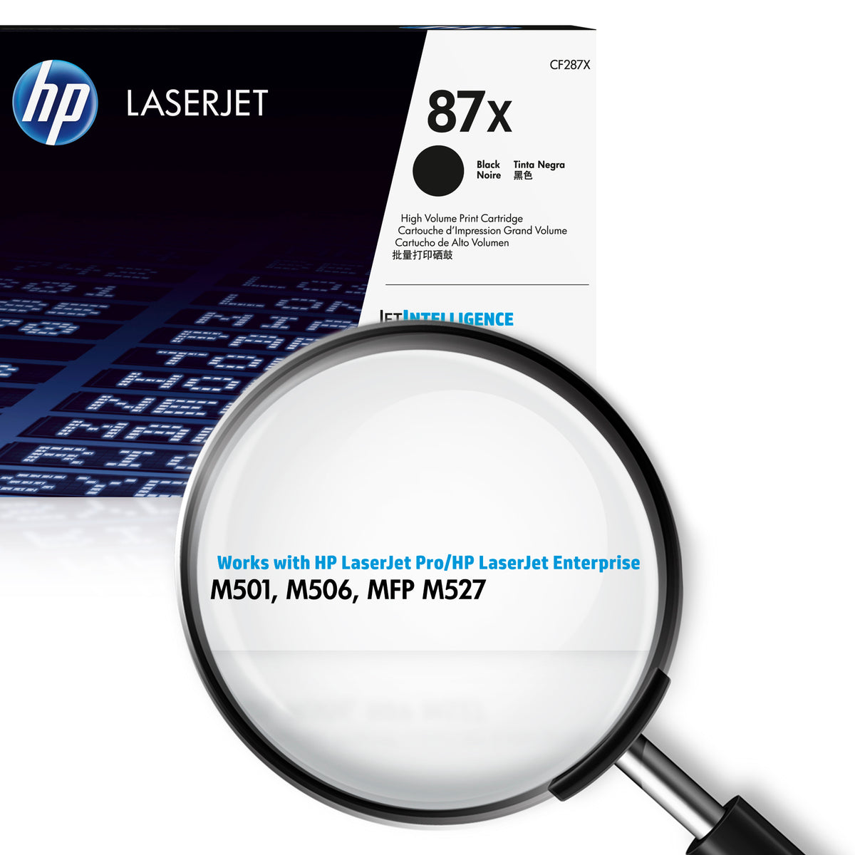 HP 87X High Yield Original LaserJet Toner Cartridge Black