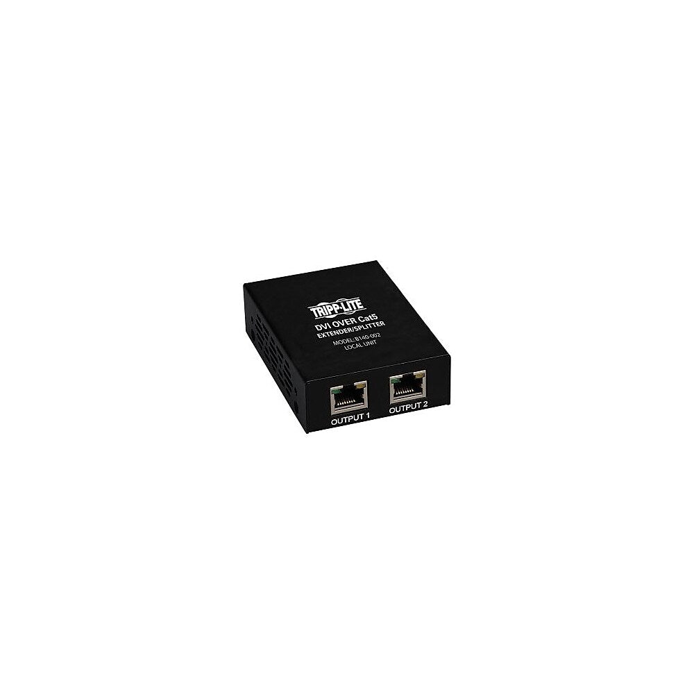 DVI over Cat5 Extender/Splitter Local Unit 2 Port