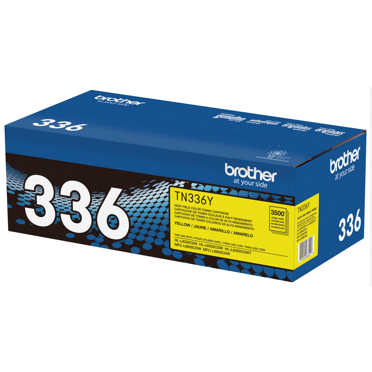 Brother TN336 High Yield Toner Cartridge Yellow