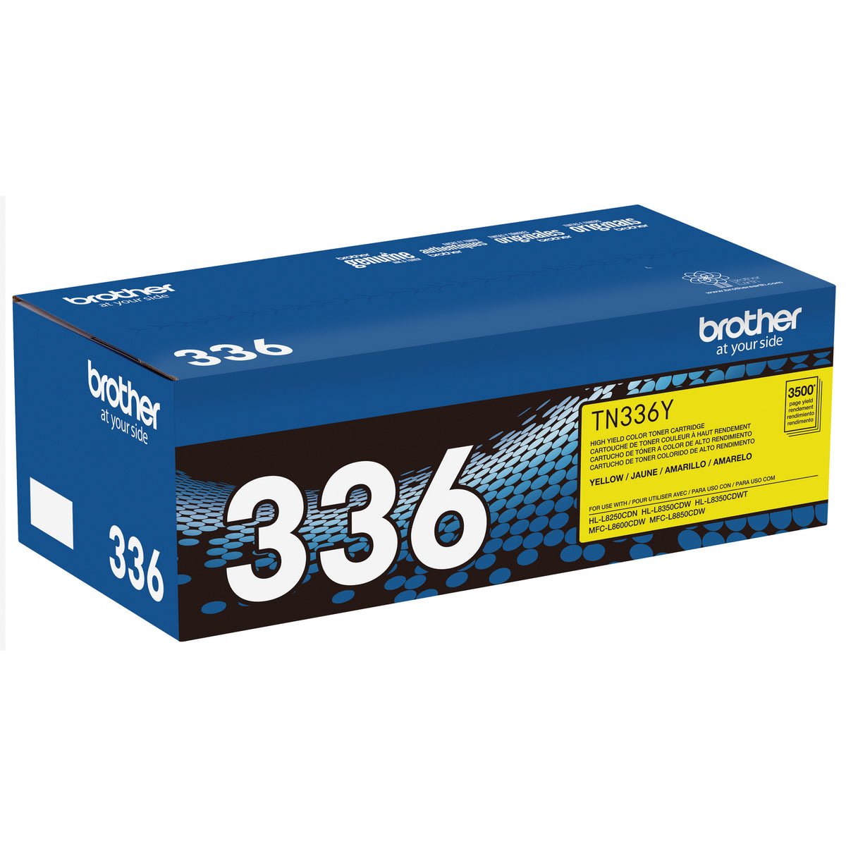 Brother TN336 High Yield Toner Cartridge Yellow