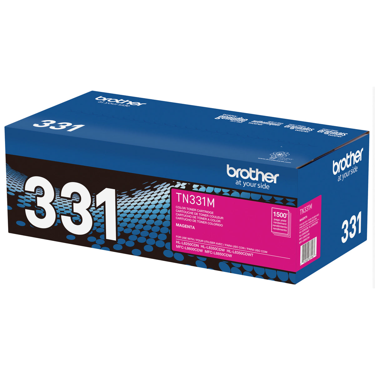 Brother TN331 Standard-Yield Magenta Toner Cartridge