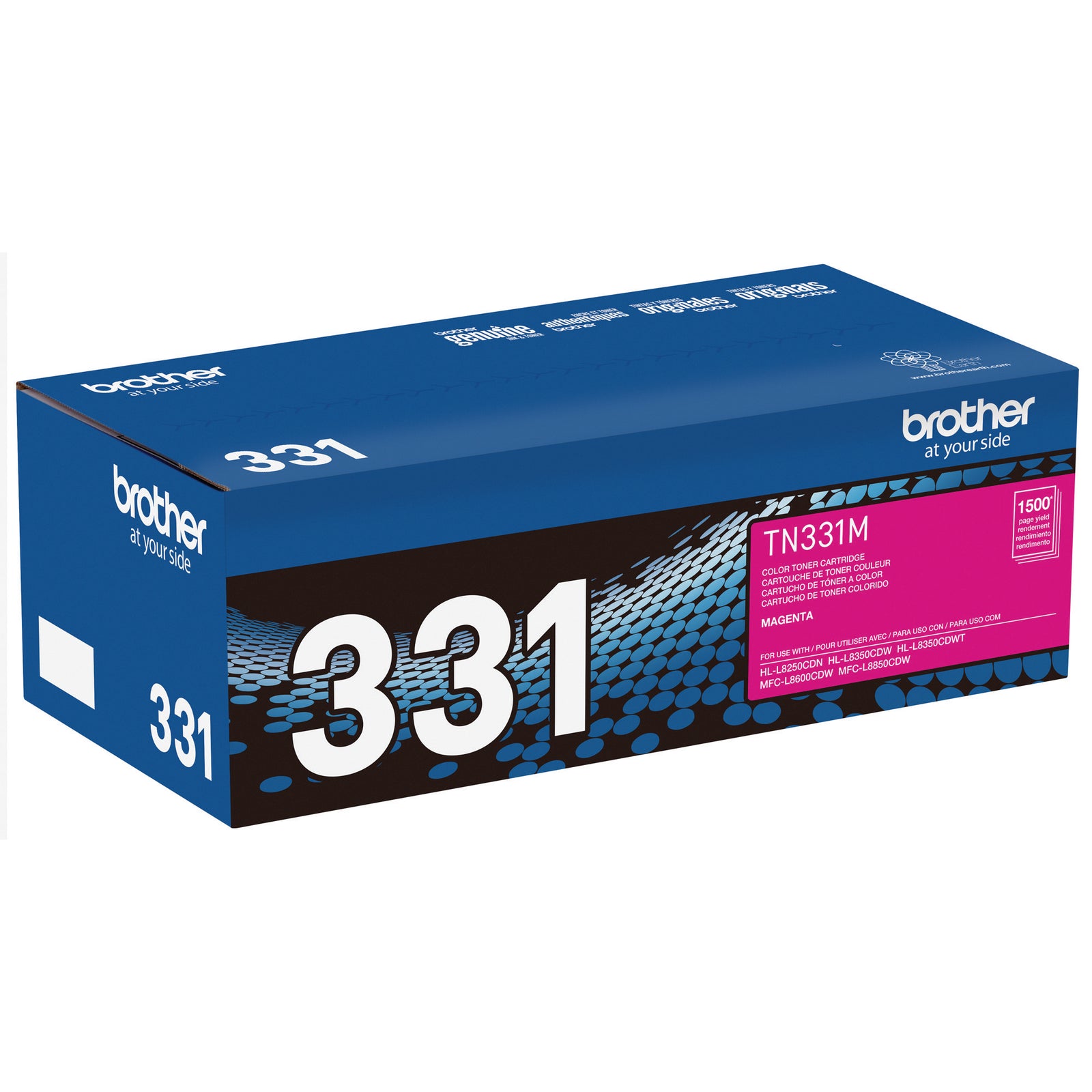 Brother TN331 Standard-Yield Magenta Toner Cartridge