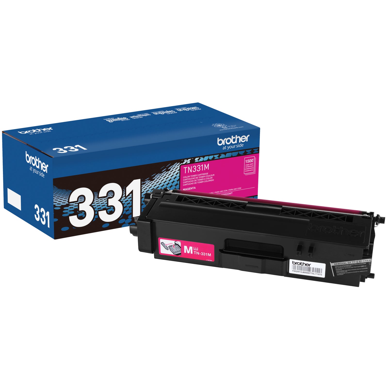 Brother TN331 Standard-Yield Magenta Toner Cartridge