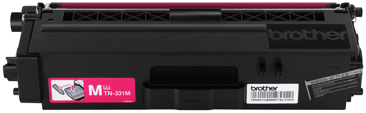 Brother TN331 Standard-Yield Magenta Toner Cartridge