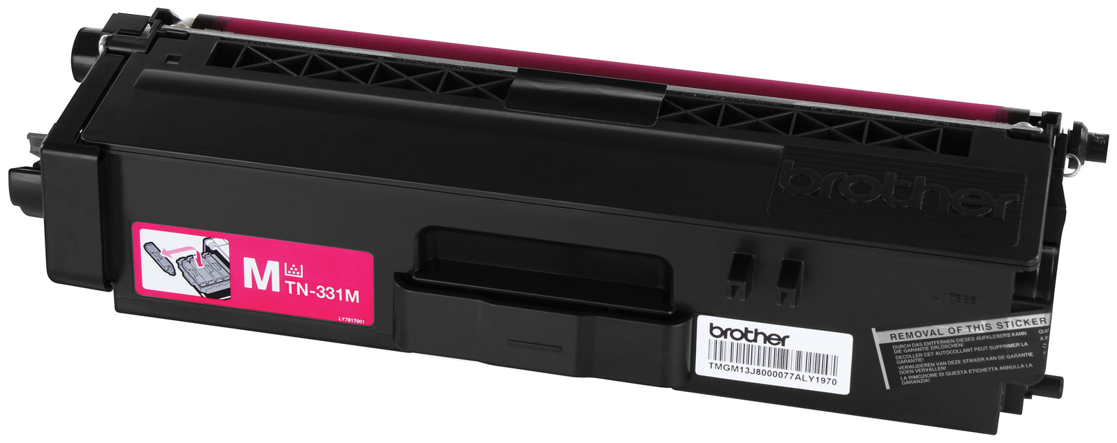 Brother TN331 Standard-Yield Magenta Toner Cartridge