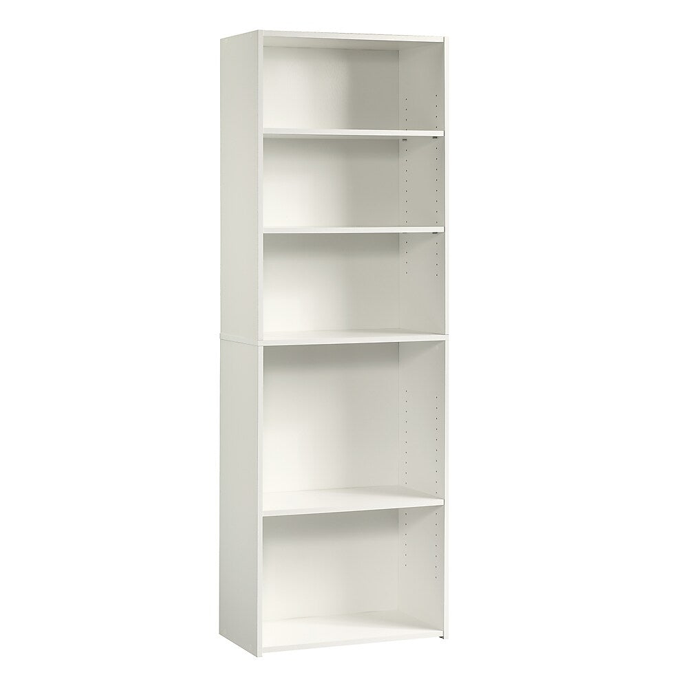 Sauder Beginnings 5 Shelf Bookcase Soft White