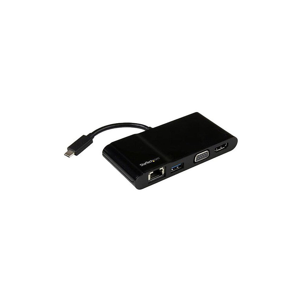 StarTech USB-C Multiport Adapter for Laptops 4K HDMI USB 3.0 VGA