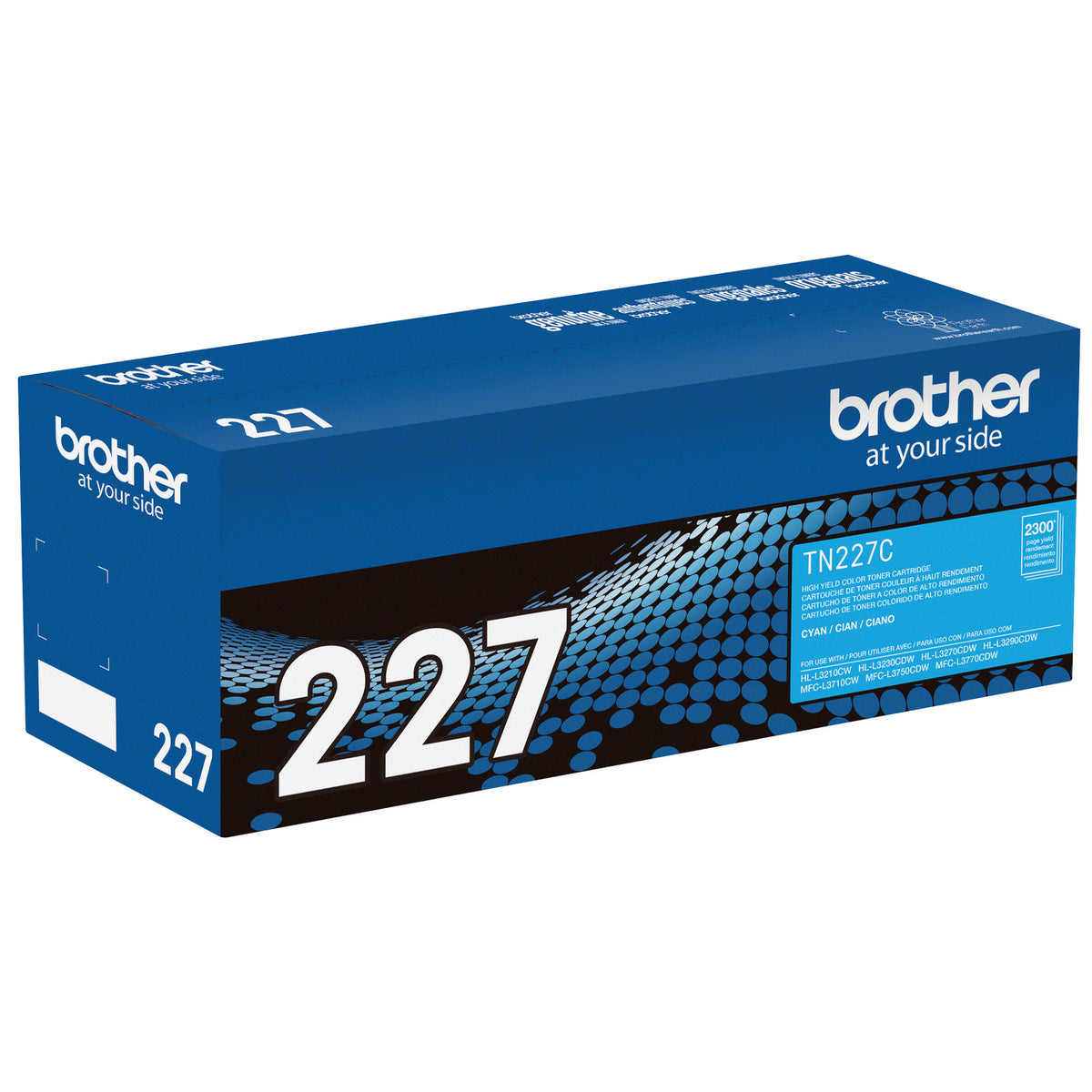 Brother TN227C High Yield Toner Cartridge Cyan