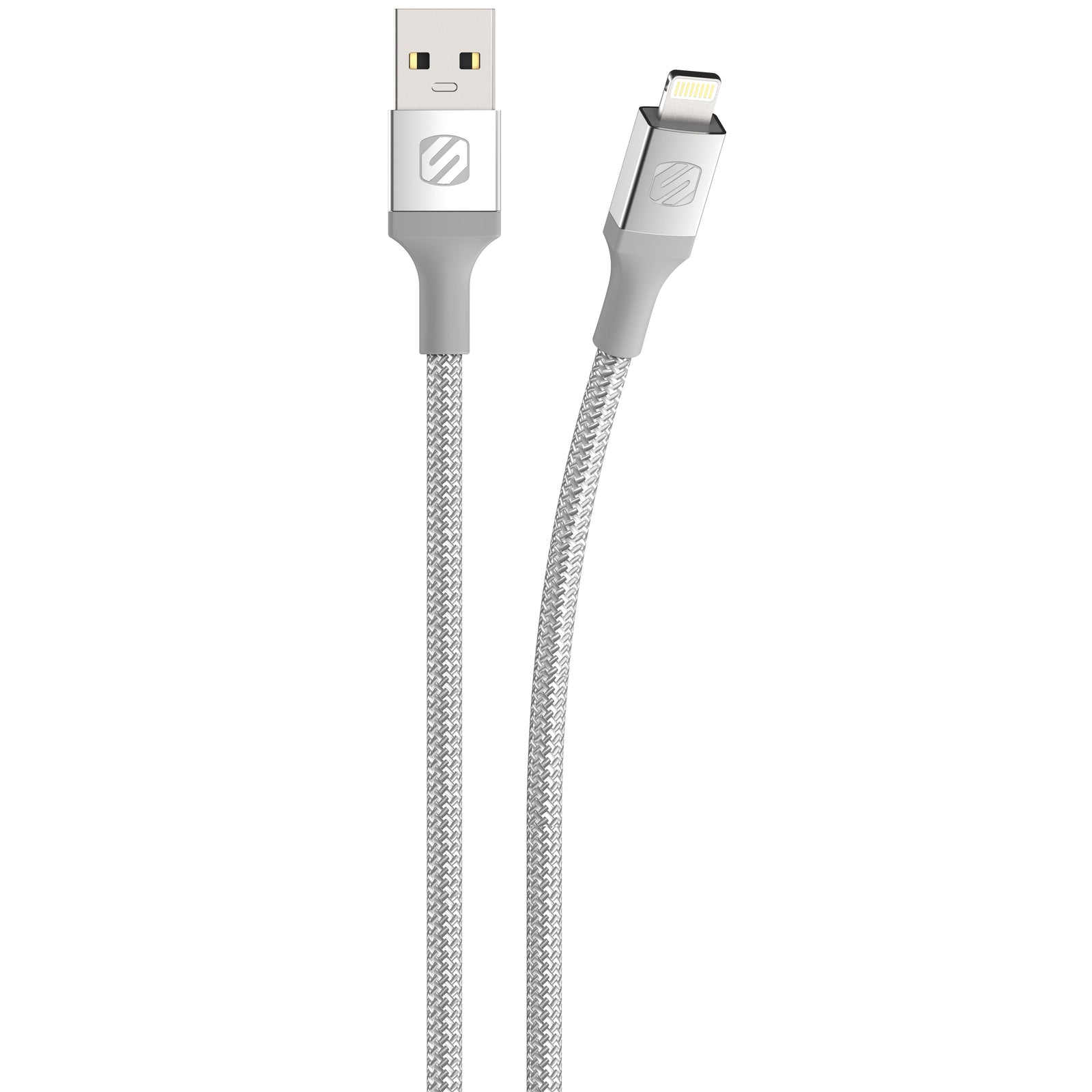 Scosche 4ft USB A to Lightning Braided Cable