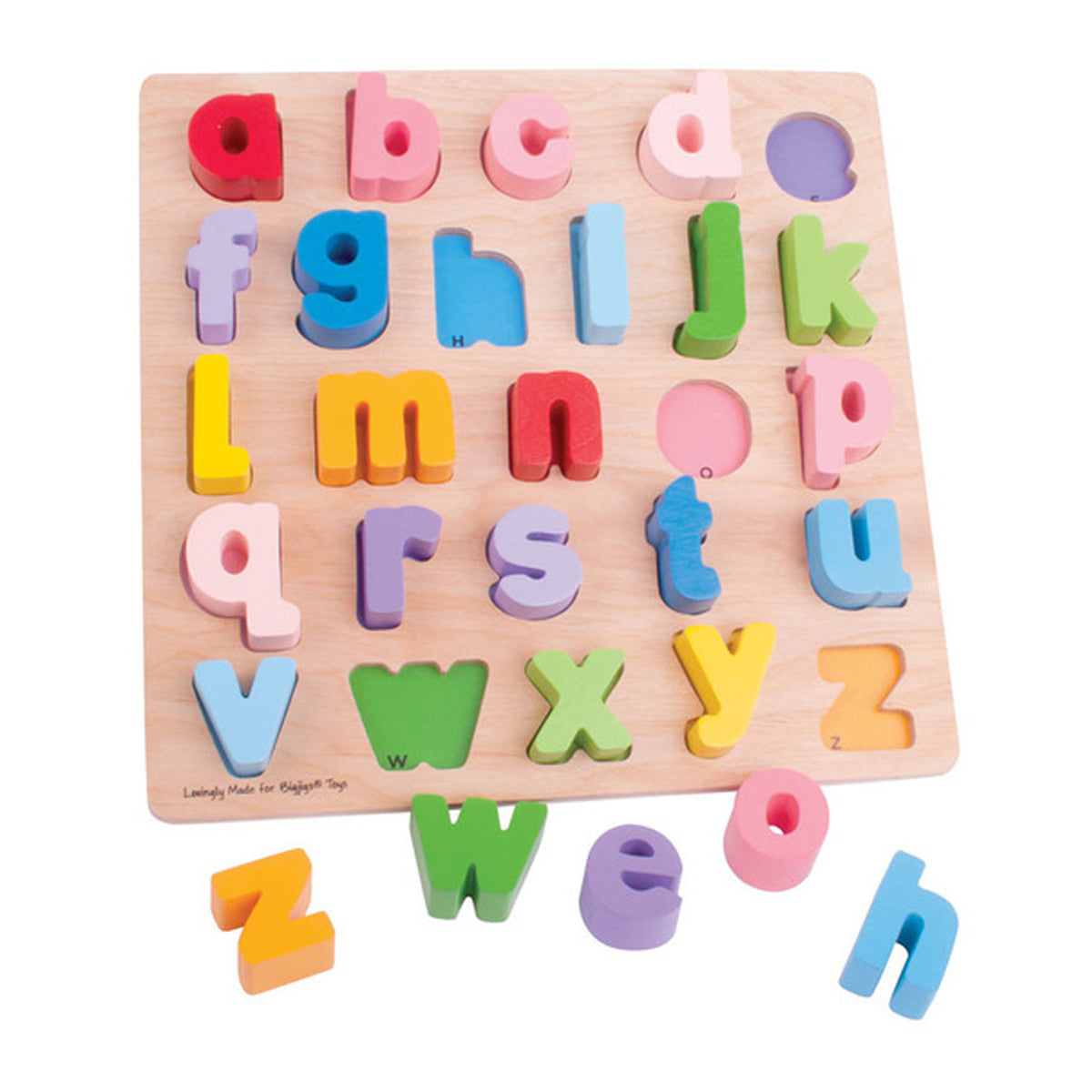 Bigjigs Toys Chunky Lowercase Alphabet Puzzle