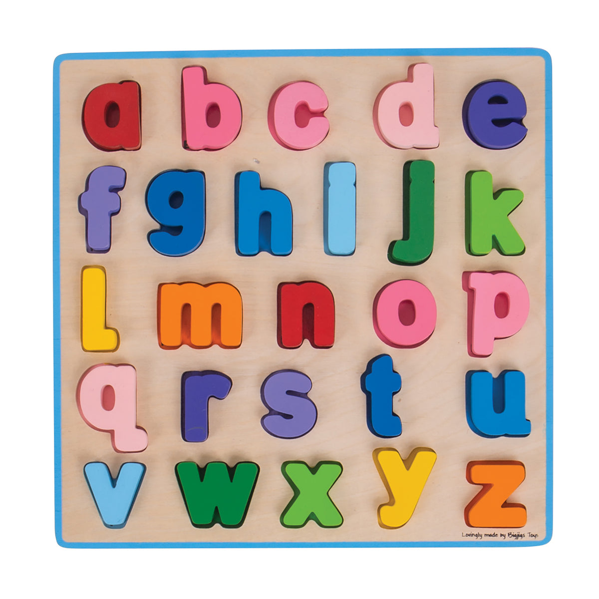 Bigjigs Toys Chunky Lowercase Alphabet Puzzle