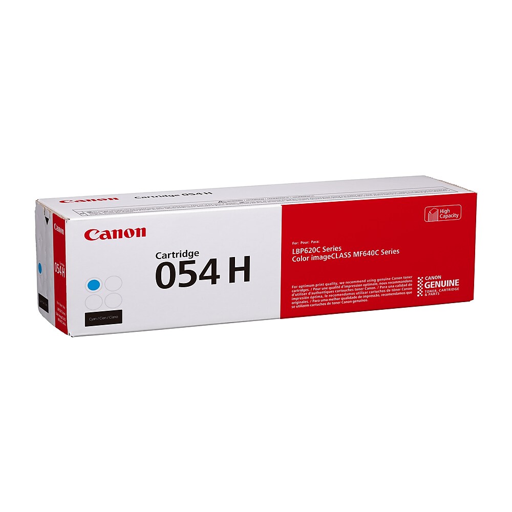 Canon 054H High Yield Toner Cartridge Cyan