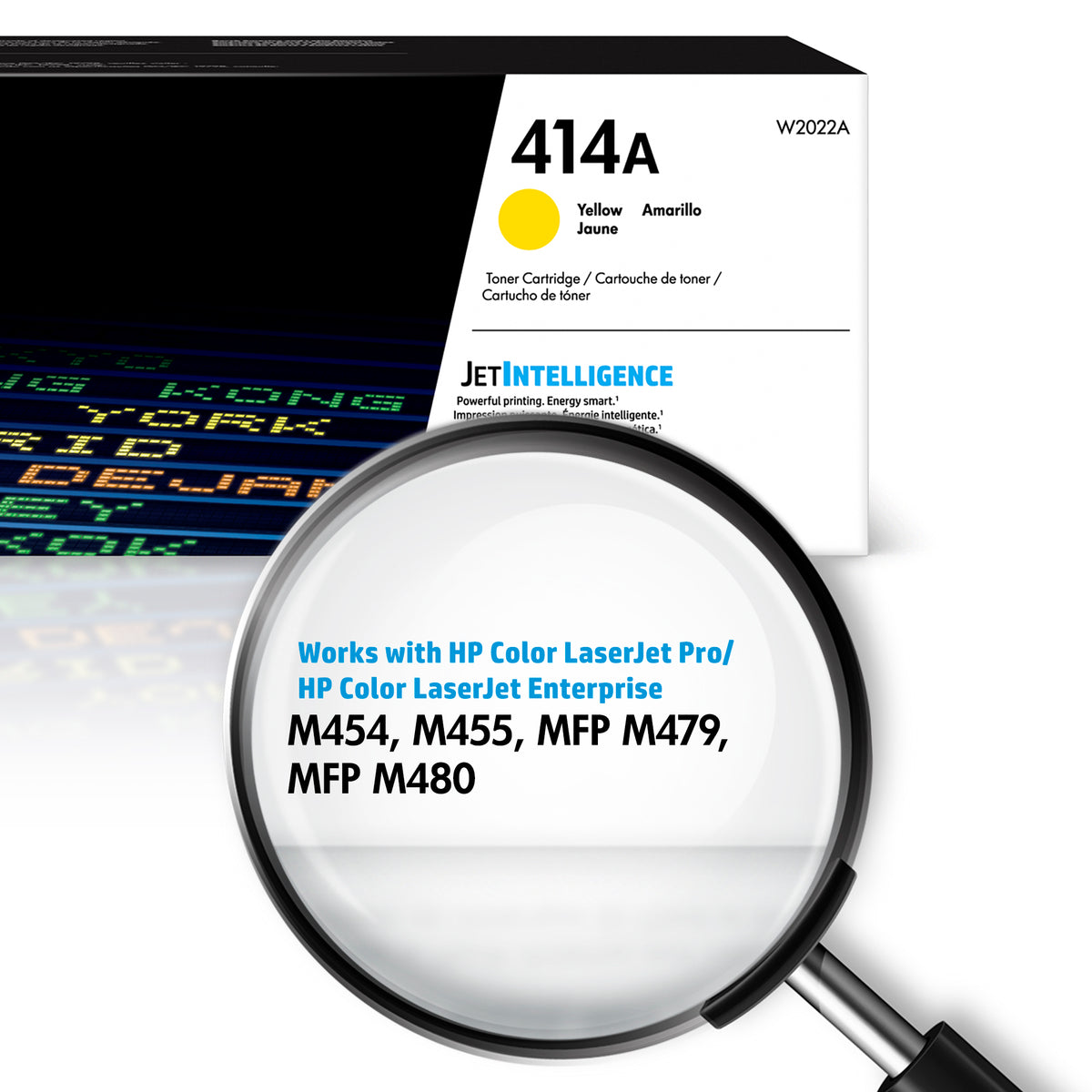 HP LaserJet 414A Toner Cartridge Yellow