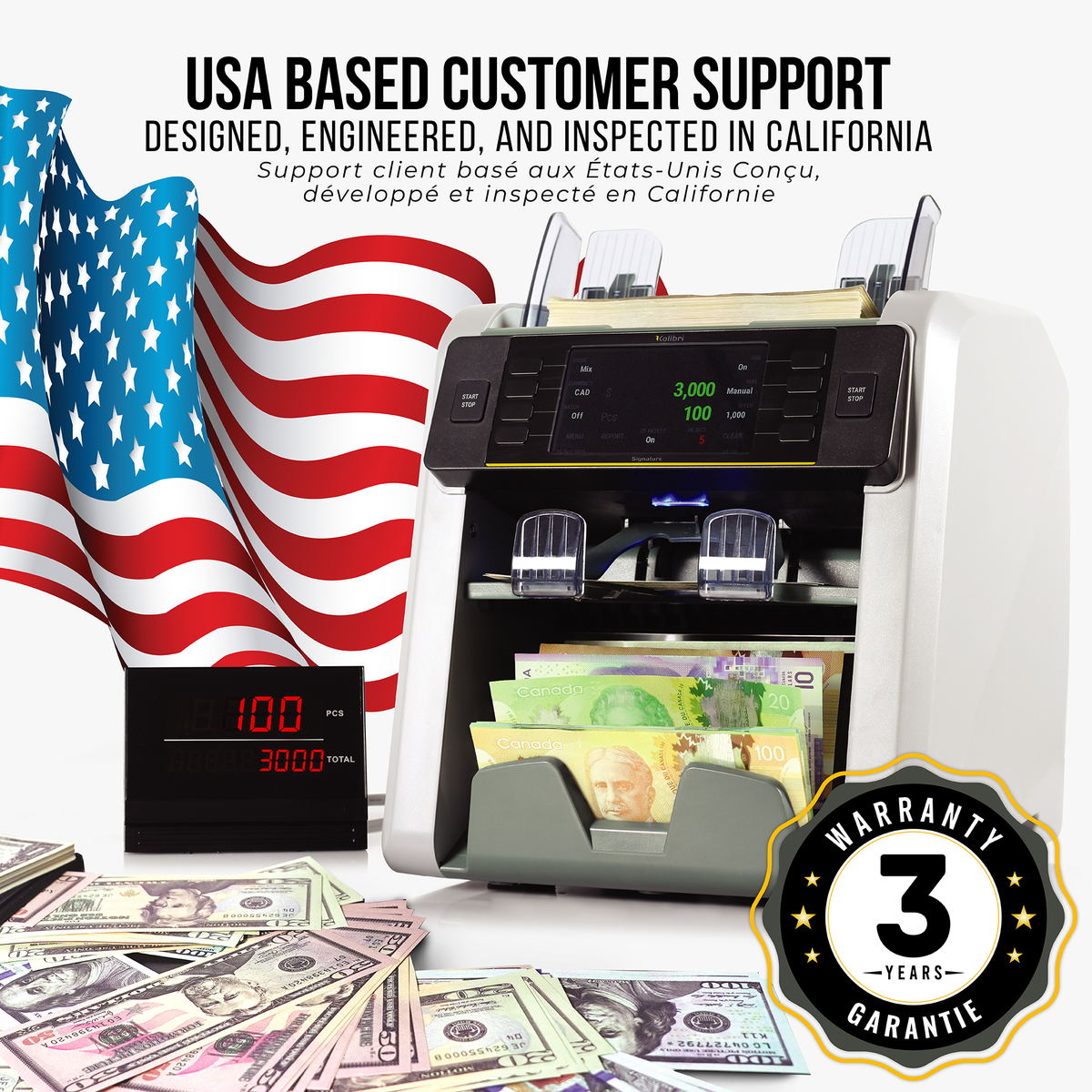 Kolibri Signature V2 Currency Counter