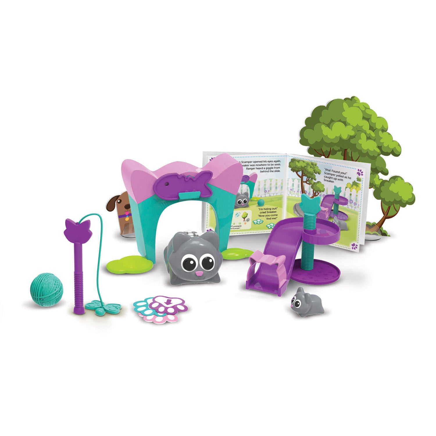 Learning Resources Coding Critters Scamper and Sneaker Multicolor