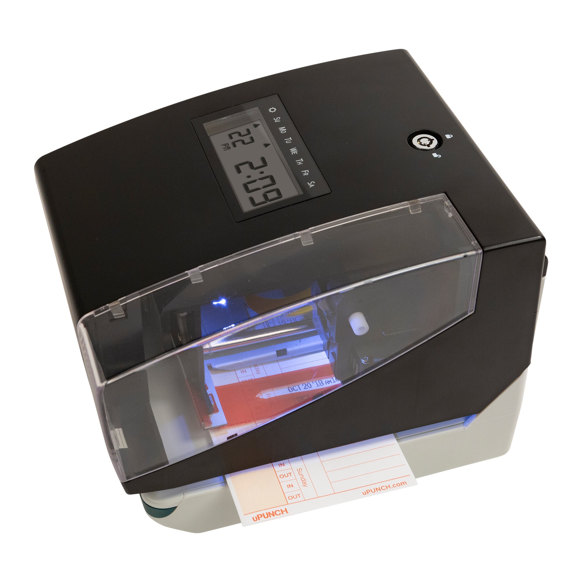 uPunch Side-Print Clock Stamp Punch Clock