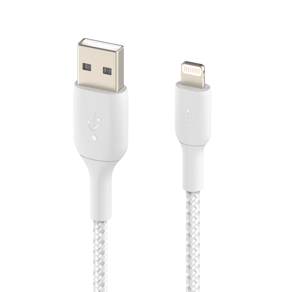 Belkin 3' Lightning To USB-A Cable White