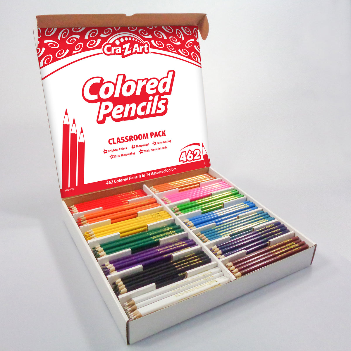 Cra-Z-Art 462 Pack Coloured Pencils 14 Assorted Colours