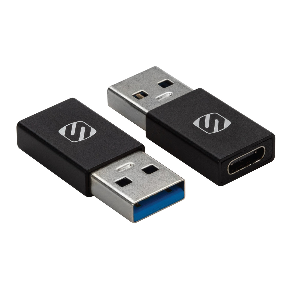 Scosche Strikeline USB-A to USB-C Adapter 2 Pack