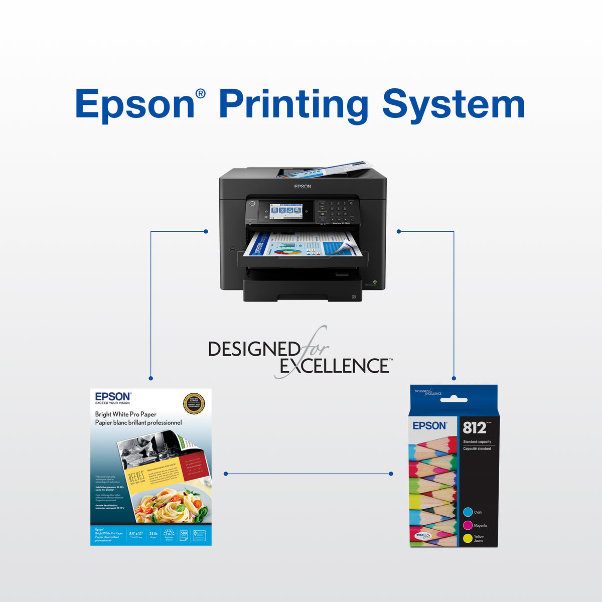 Epson T812 Ink Cartridge High Capacity Yellow
