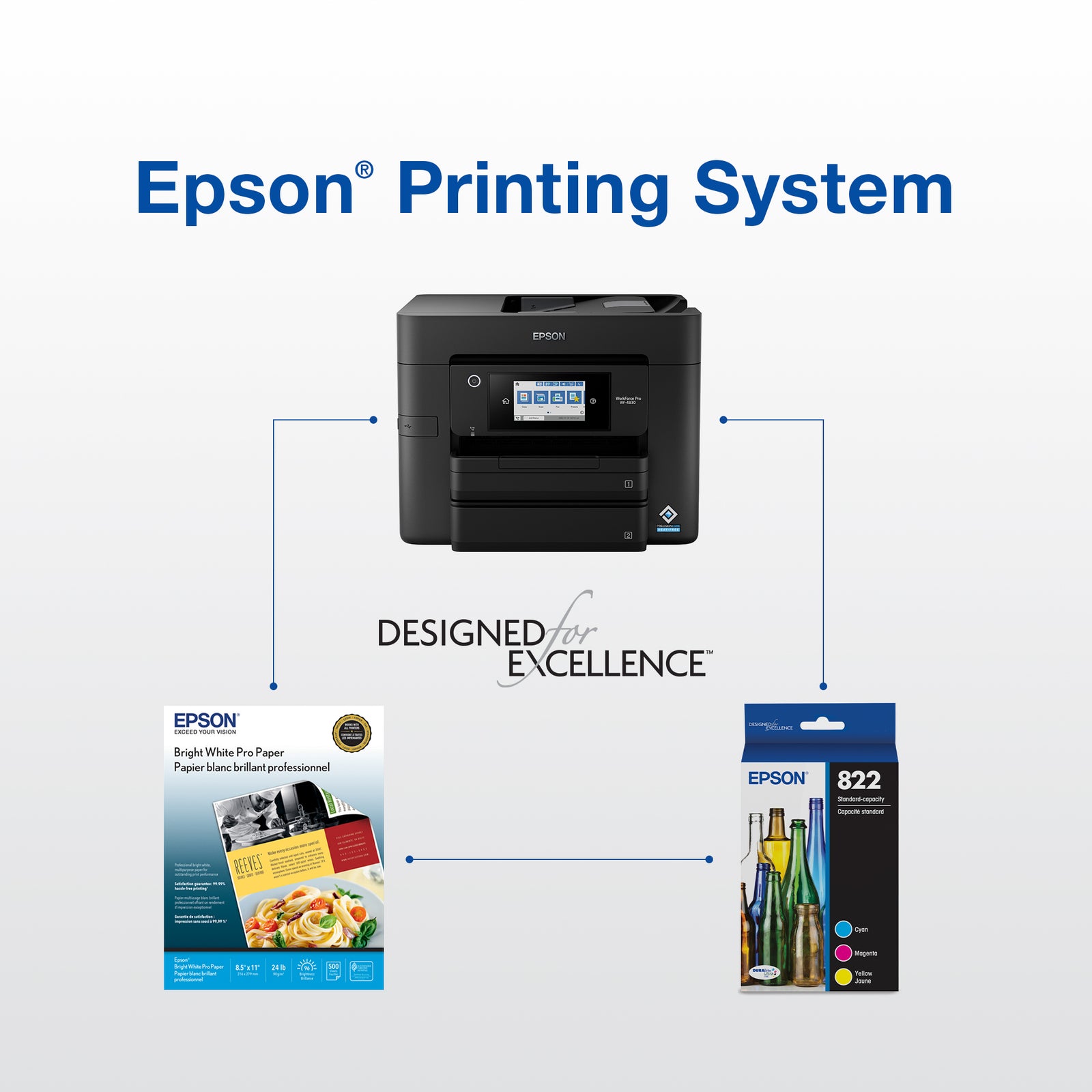 Epson T822 Ink Cartridge High Capacity Black