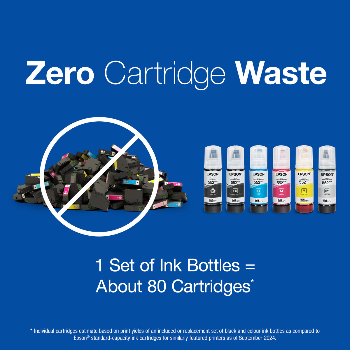 Epson T552 Ink Bottle Black