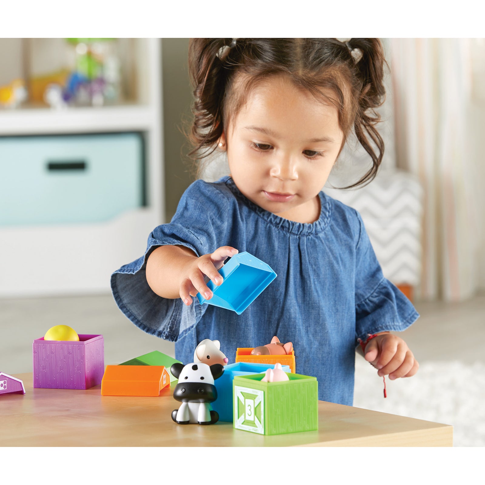 Learning Resources LER6805 Peekaboo Learning Farm